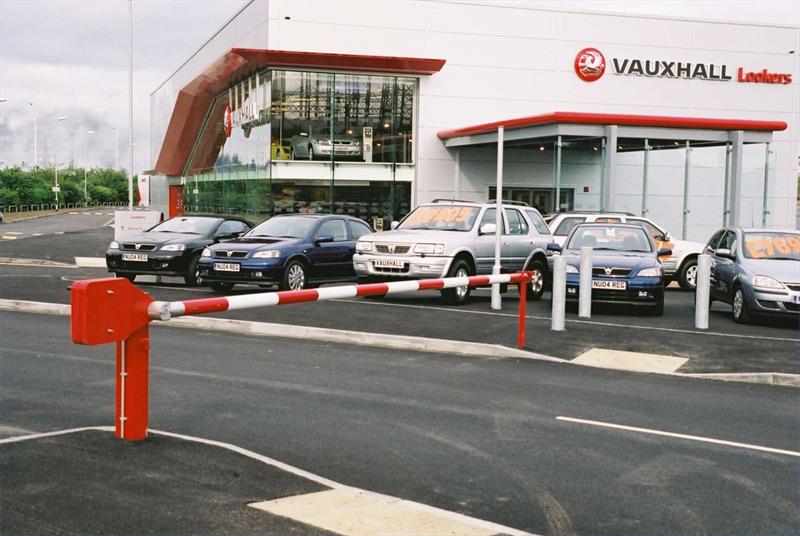 manual car park barriers