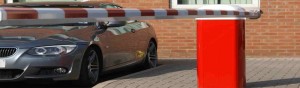 automatic-vehicle-barrier carpark barrier fully installed