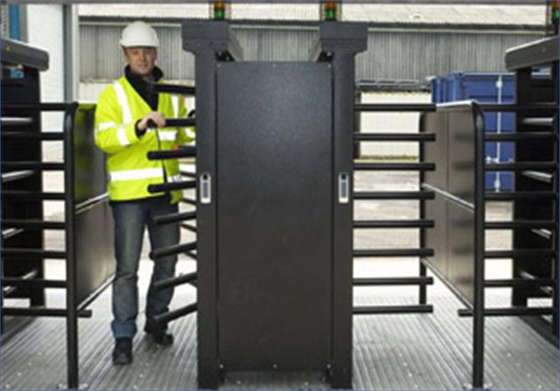 turnstiles installers on site