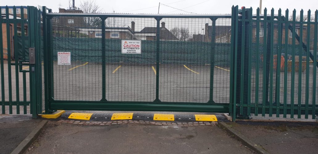 prison mesh fencing school gate