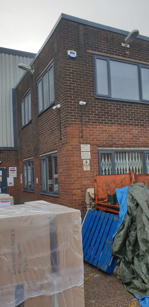 Unison external CCTV installation