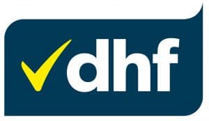 DHF logo