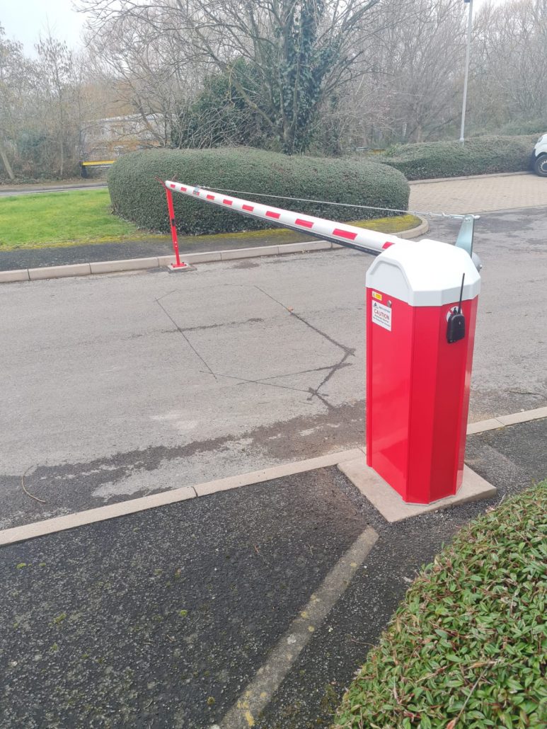 Automatic car park barrier