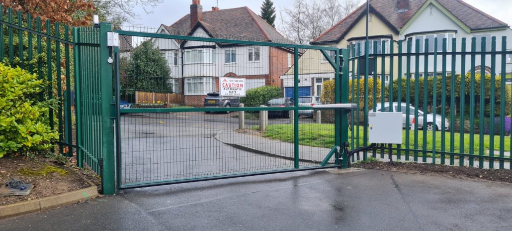 barrier for car park at Unison CCTV