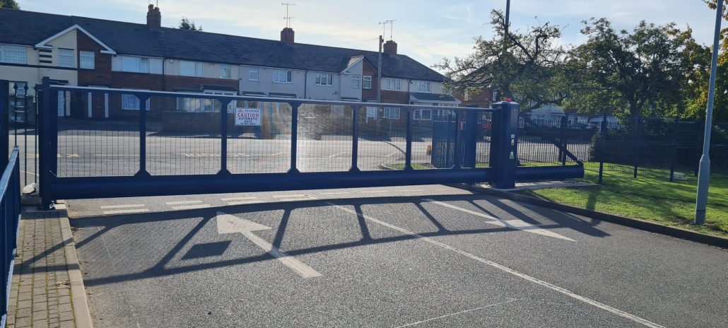 automatic gate at sandwell academy