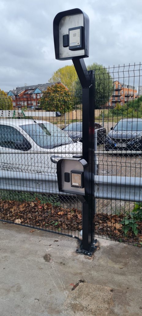 Automatic gate access control for both cars and trucks