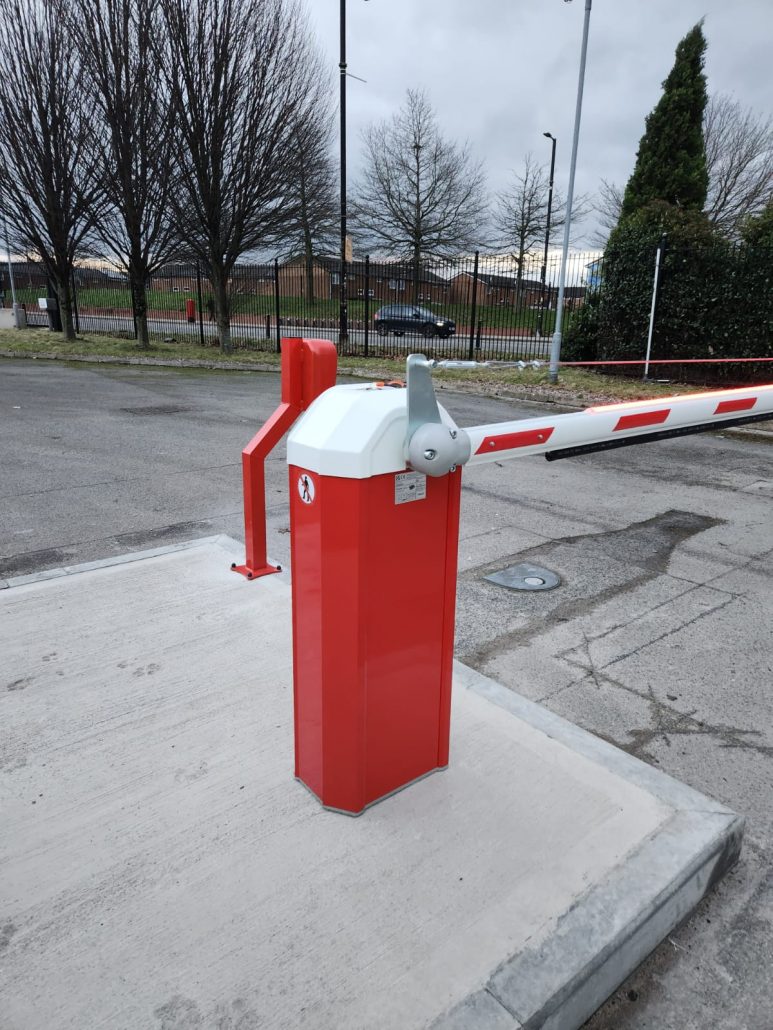 Automatic car park barriers