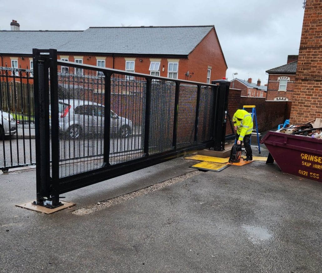 Automatic Gate into business car park