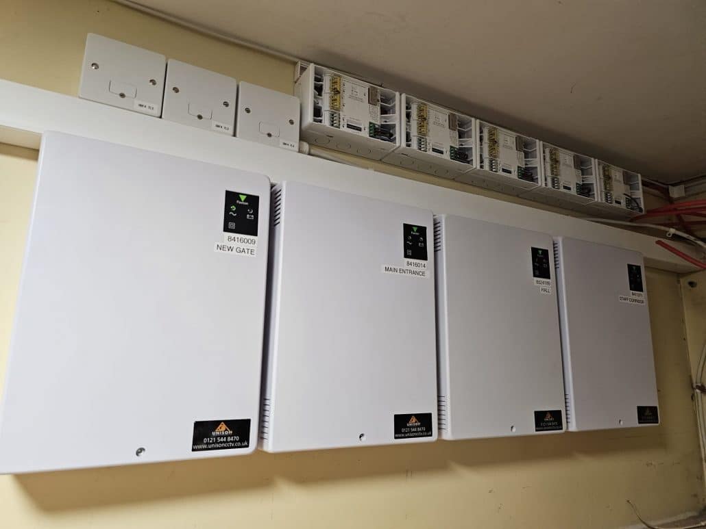 electrical boxes for Access control doors & gates