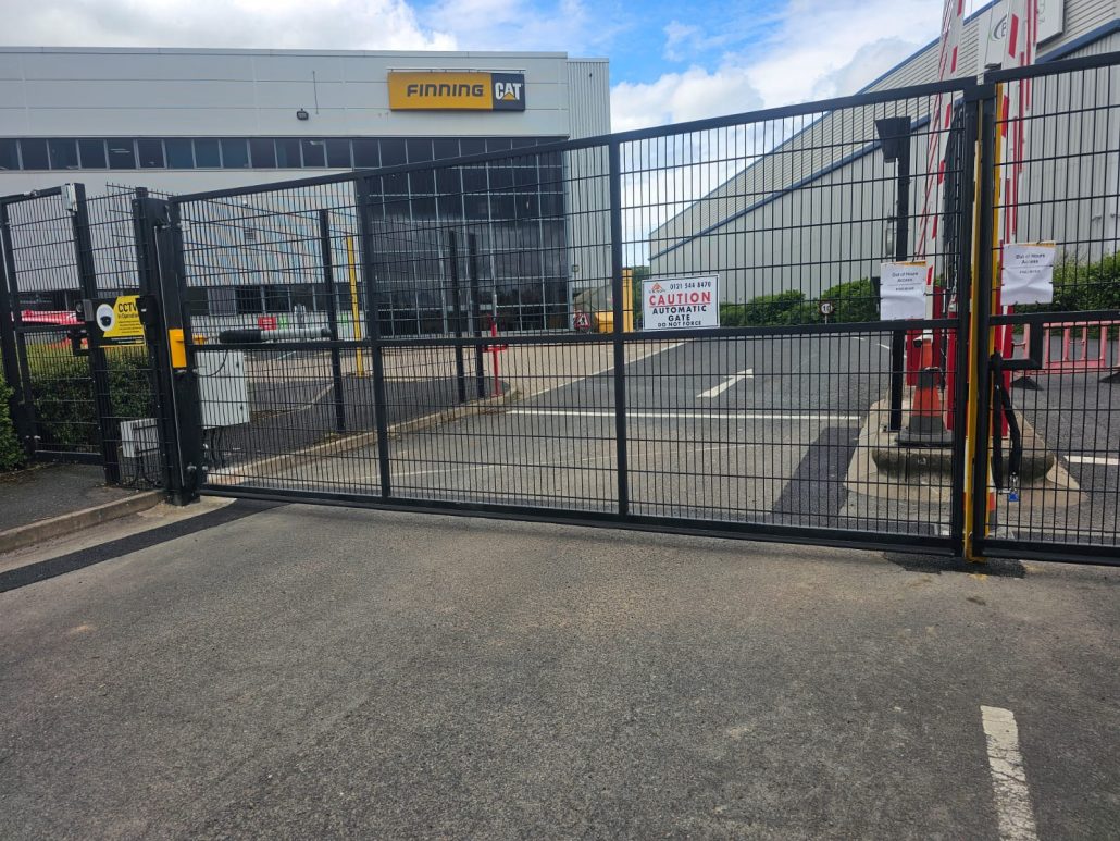Access control automatic gate - left gate