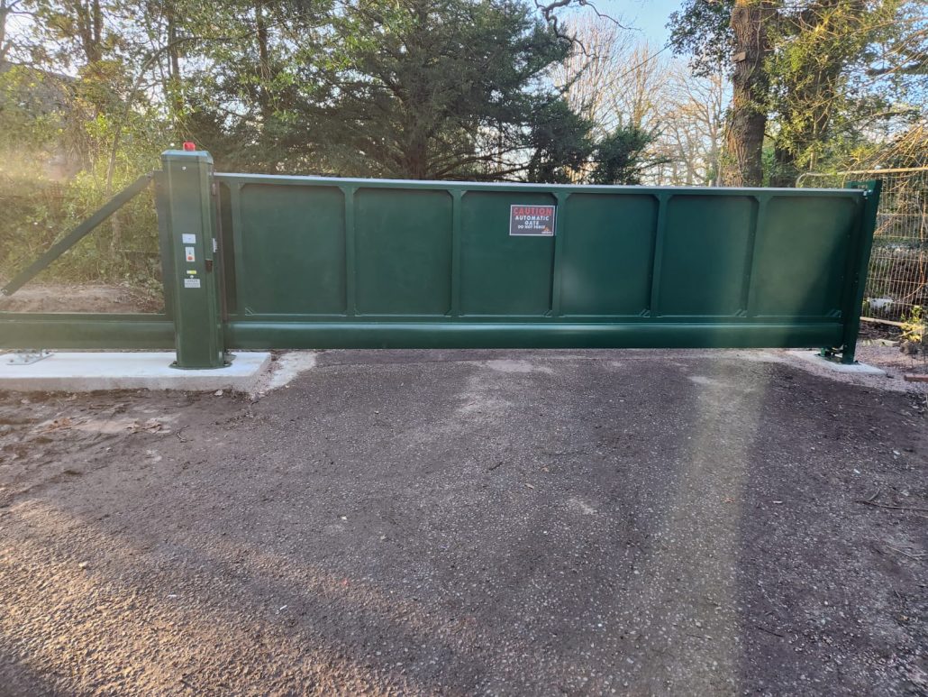 Automatic Gate installation at private site