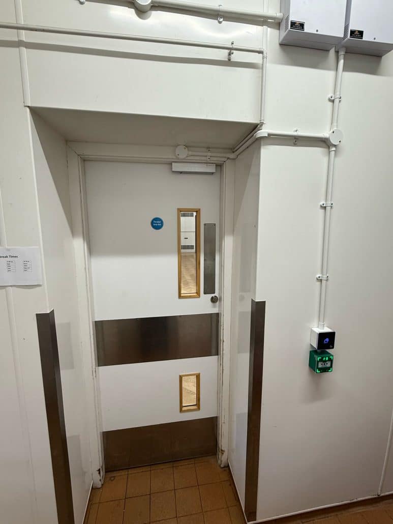 Access Controlled door