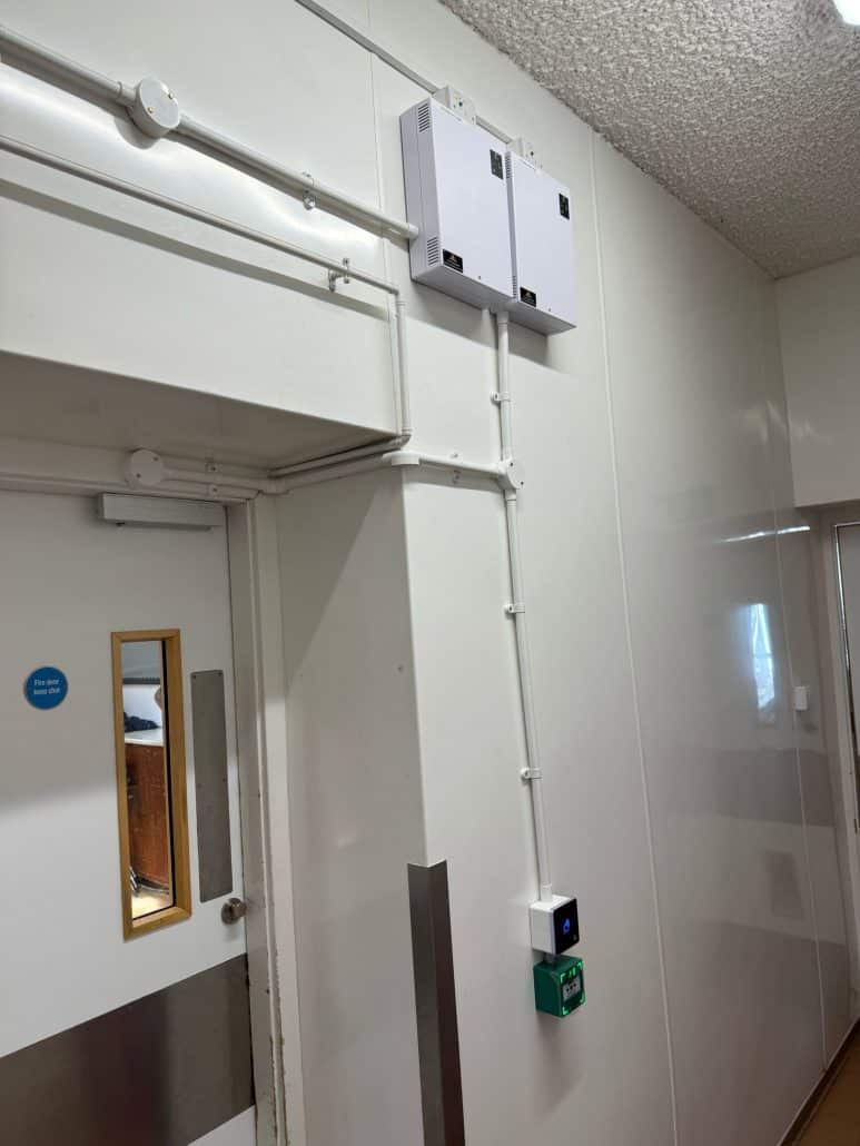 Access Controlled fire door