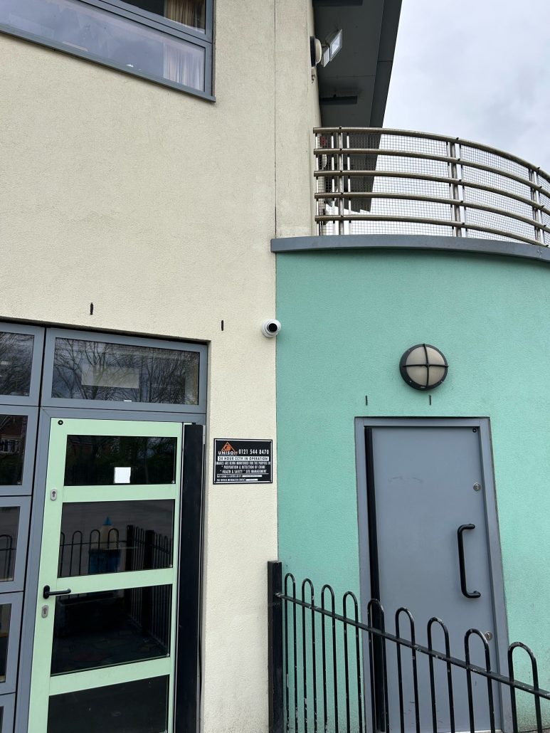 CCTV System on commercial Building