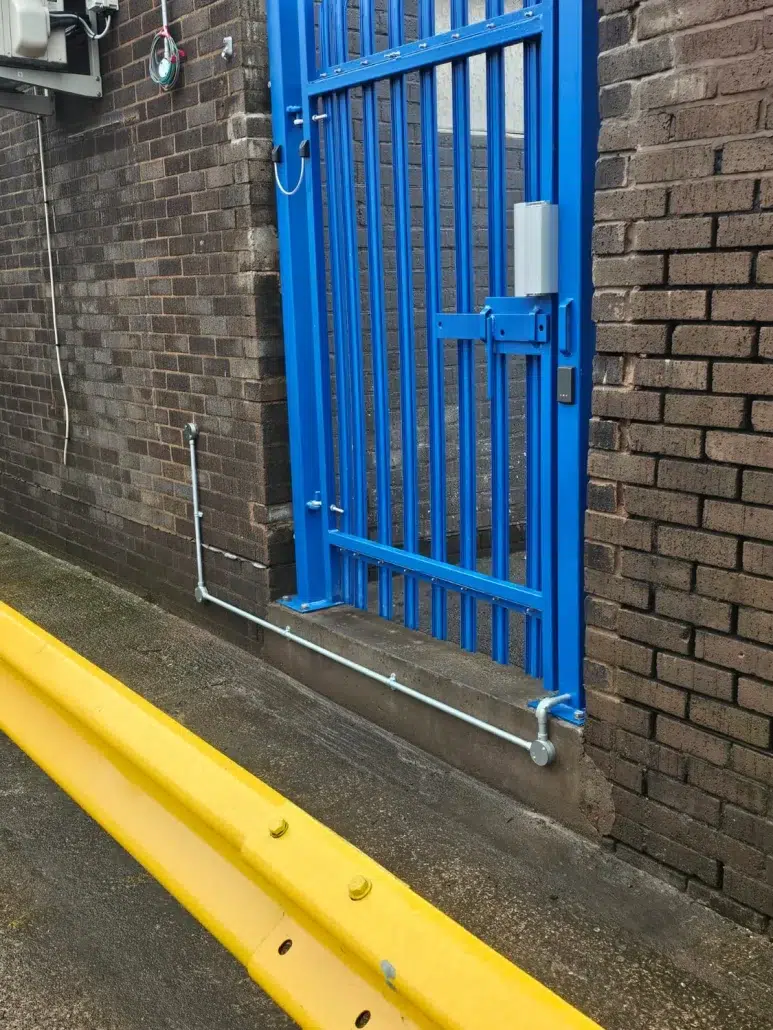 Access Control gate to school premises