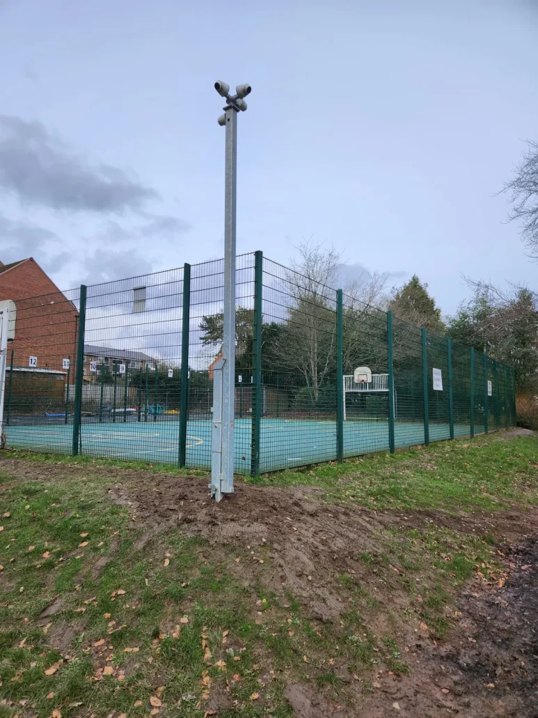 CCTV in School Playground
