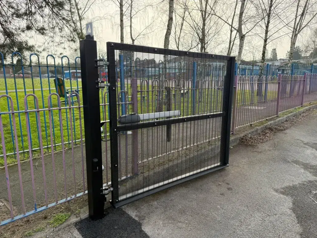 Automatic Swinging Gate Open