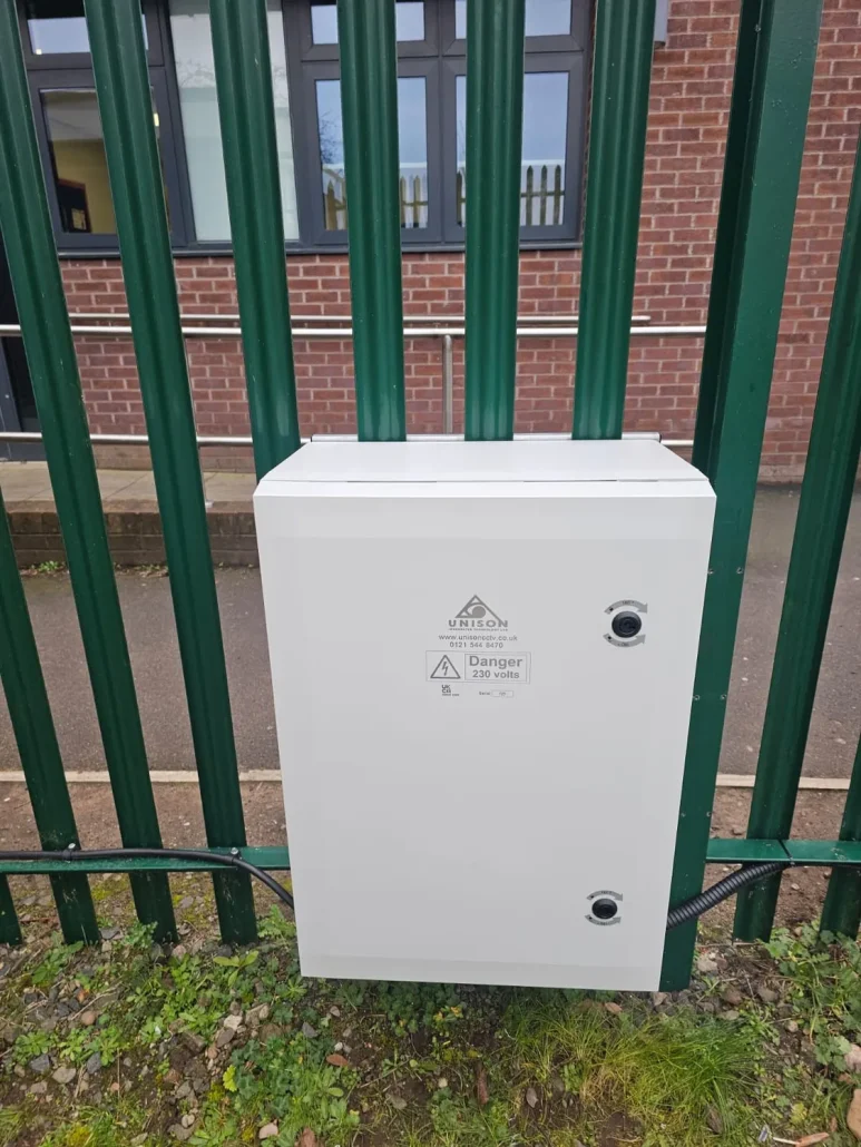 Automatic gate electrical box