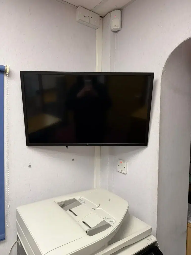 CCTV monitoring in commercial building