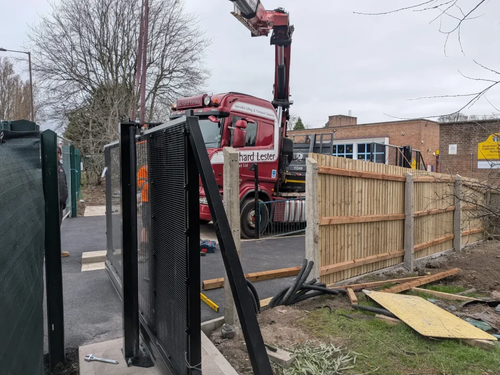 Electric Sliding gate Installation