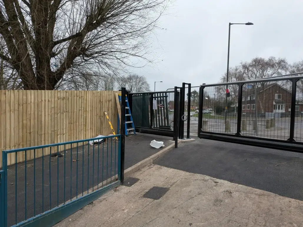 Sliding Gate Installation Finished