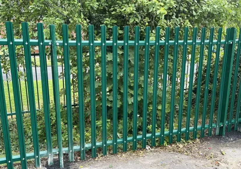 Palisade Fencing Installation Palisade Fencing Installation